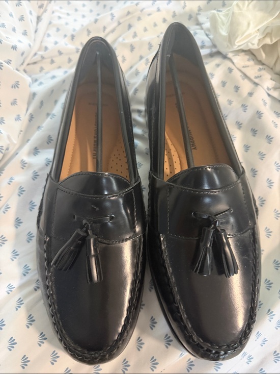 Johnston & Murphy Other - Classic Black Tassel Loafers for men - Sleek Slip-On Dress Shoes